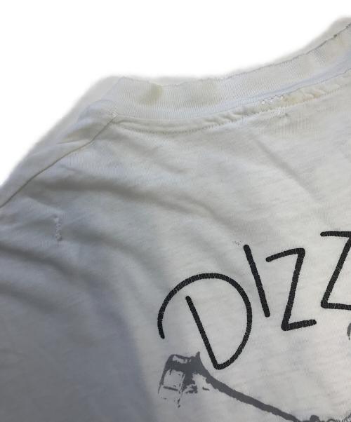 アーティストTシャツ（アーティストTシャツ）アーティストTシャツ (アーティストTシャツ) dizzy gillespie(ディジー・ガレスピー) アーティストTシャツ ホワイト サイズ:XLの古着・服飾アイテム