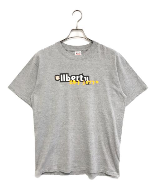 anvil（アンヴィル）anvil (アンヴィル) プリントTシャツ グレー サイズ:Lの古着・服飾アイテム