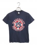 sports wearスポーツウェア）の古着「プリントTシャツ」｜ネイビー