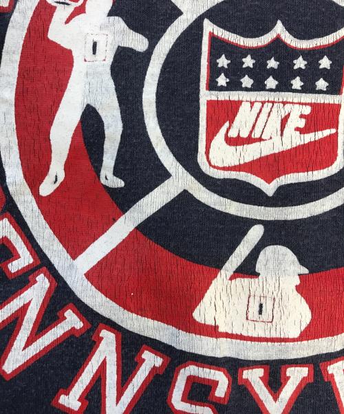 sports wear（スポーツウェア）sports wear (スポーツウェア) プリントTシャツ ネイビー サイズ:表記なしの古着・服飾アイテム