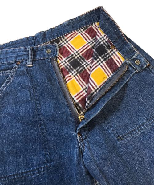 VINTAGE（ヴィンテージ）VINTAGE (ヴィンテージ) デニムパンツ インディゴ サイズ:表記なしの古着・服飾アイテム