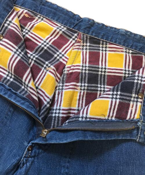 VINTAGE（ヴィンテージ）VINTAGE (ヴィンテージ) デニムパンツ インディゴ サイズ:表記なしの古着・服飾アイテム