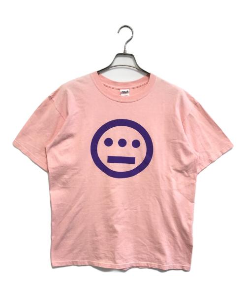 anvil（アンヴィル）anvil (アンヴィル) プリントTシャツ ピンク サイズ:Lの古着・服飾アイテム