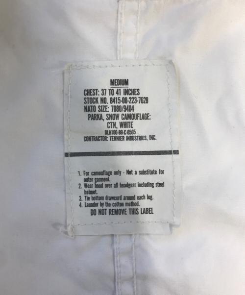 VINTAGE MILITARY（ヴィンテージ ミリタリー）VINTAGE MILITARY (ヴィンテージ ミリタリー) US ARMY Snow Parka ホワイト サイズ:MEDIUMの古着・服飾アイテム