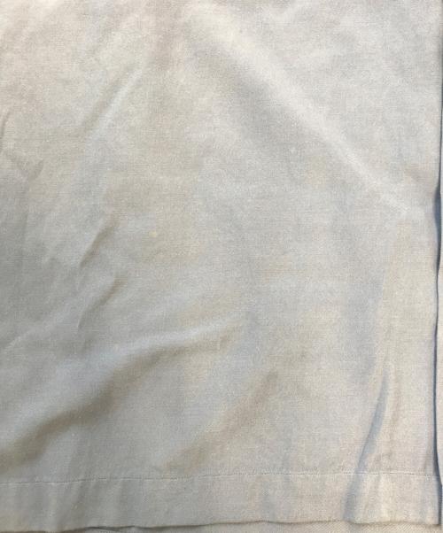 POLO RALPH LAUREN（ポロ・ラルフローレン）POLO RALPH LAUREN (ポロ・ラルフローレン) シルク混半袖オープンカラーシャツ ブルー サイズ:Lの古着・服飾アイテム