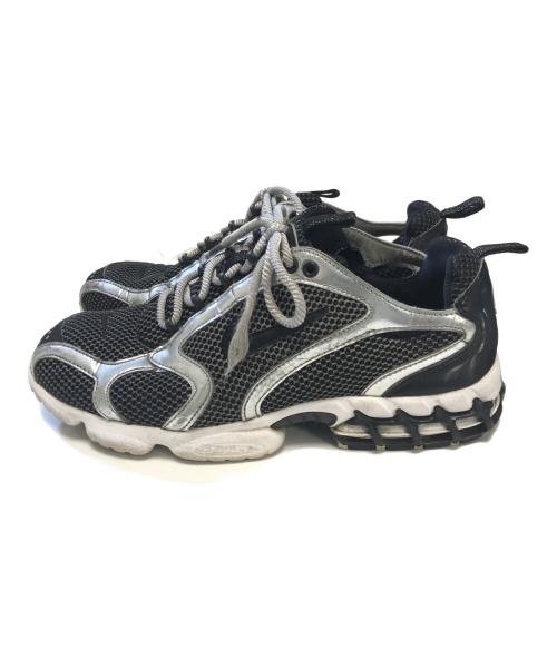 NIKE（ナイキ）NIKE (ナイキ) stussy (ステューシー) AIR ZOOM SPIRIDON CAGED ブラック サイズ:US8.5/UK7.5/EUR42/cm26.5/BR40/CN265(2.5)の古着・服飾アイテム