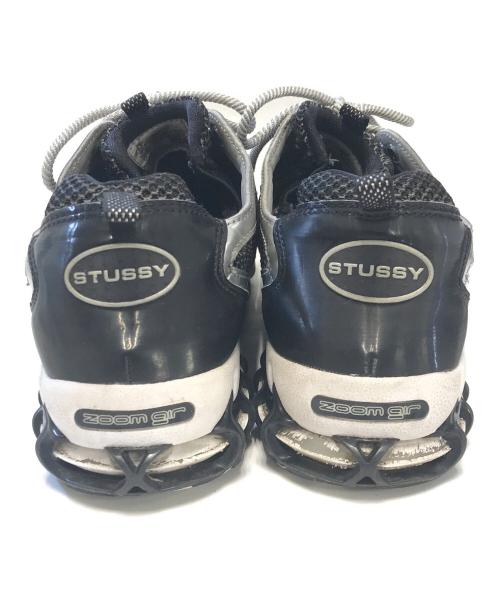 NIKE（ナイキ）NIKE (ナイキ) stussy (ステューシー) AIR ZOOM SPIRIDON CAGED ブラック サイズ:US8.5/UK7.5/EUR42/cm26.5/BR40/CN265(2.5)の古着・服飾アイテム
