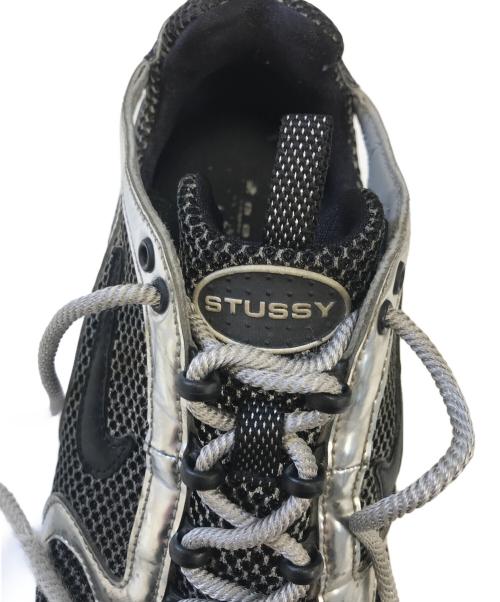 NIKE（ナイキ）NIKE (ナイキ) stussy (ステューシー) AIR ZOOM SPIRIDON CAGED ブラック サイズ:US8.5/UK7.5/EUR42/cm26.5/BR40/CN265(2.5)の古着・服飾アイテム