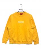 SUPREMEシュプリーム）の古着「Box Logo Crewneck」｜マスタード