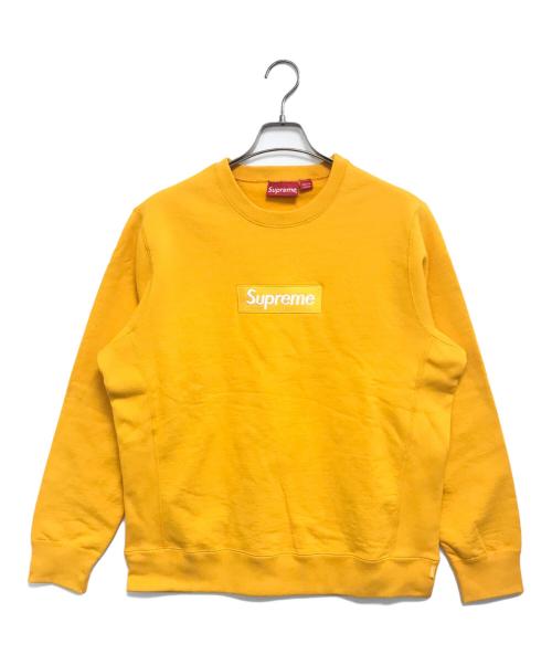 SUPREME（シュプリーム）SUPREME (シュプリーム) Box Logo Crewneck マスタード サイズ:Smallの古着・服飾アイテム