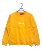SUPREMEシュプリーム）の古着「Box Logo Crewneck」｜マスタード