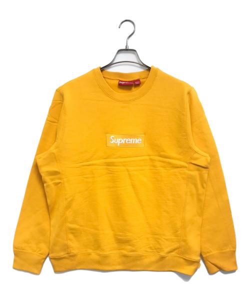 SUPREME（シュプリーム）SUPREME (シュプリーム) Box Logo Crewneck マスタード サイズ:Mediumの古着・服飾アイテム