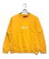SUPREME（シュプリーム）の古着「Box Logo Crewneck」｜マスタード