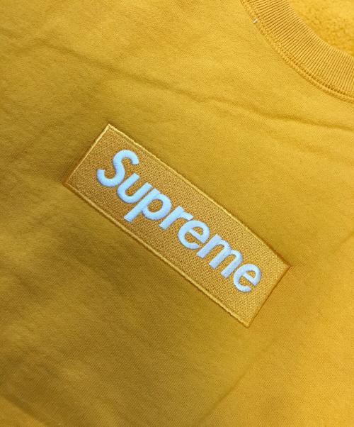 SUPREME（シュプリーム）SUPREME (シュプリーム) Box Logo Crewneck マスタード サイズ:Largeの古着・服飾アイテム