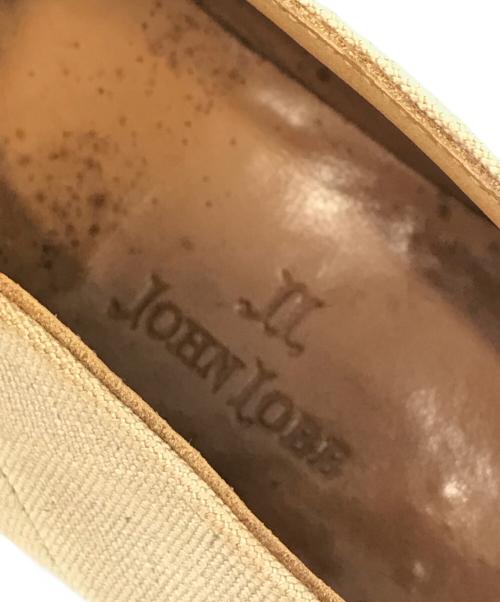 JOHN LOBB（ジョンロブ）JOHN LOBB (ジョンロブ) キャンバスシューズ ベージュ サイズ:7 1/2の古着・服飾アイテム