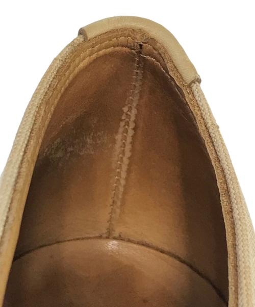 JOHN LOBB（ジョンロブ）JOHN LOBB (ジョンロブ) キャンバスシューズ ベージュ サイズ:7 1/2の古着・服飾アイテム