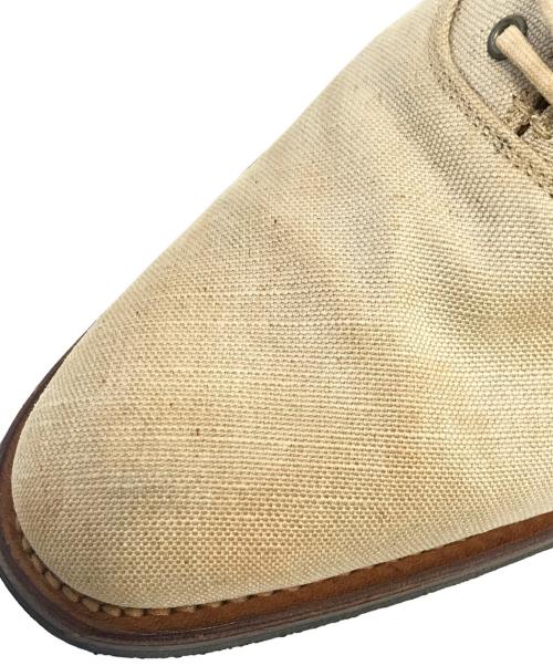 JOHN LOBB（ジョンロブ）JOHN LOBB (ジョンロブ) キャンバスシューズ ベージュ サイズ:7 1/2の古着・服飾アイテム