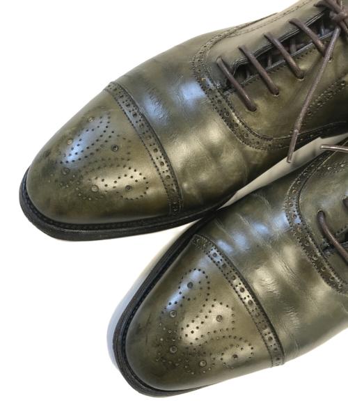 JOHN LOBB（ジョンロブ）JOHN LOBB (ジョンロブ) メダリオンシューズ グリーン サイズ:7 1/2の古着・服飾アイテム