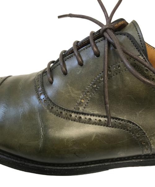 JOHN LOBB（ジョンロブ）JOHN LOBB (ジョンロブ) メダリオンシューズ グリーン サイズ:7 1/2の古着・服飾アイテム