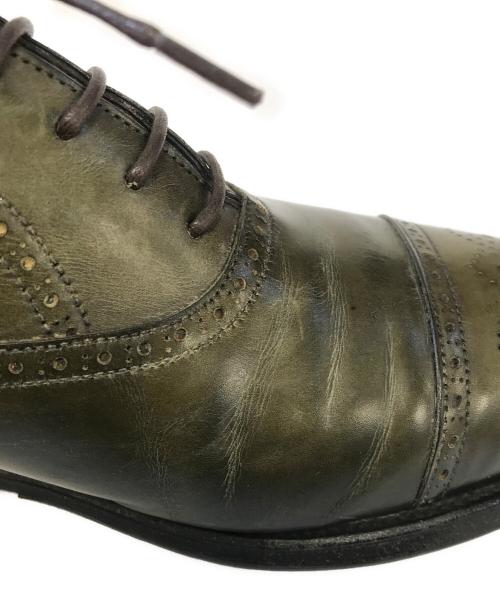 JOHN LOBB（ジョンロブ）JOHN LOBB (ジョンロブ) メダリオンシューズ グリーン サイズ:7 1/2の古着・服飾アイテム