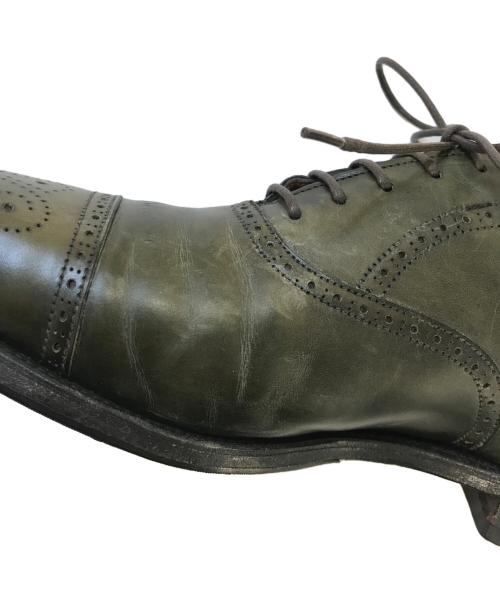 JOHN LOBB（ジョンロブ）JOHN LOBB (ジョンロブ) メダリオンシューズ グリーン サイズ:7 1/2の古着・服飾アイテム