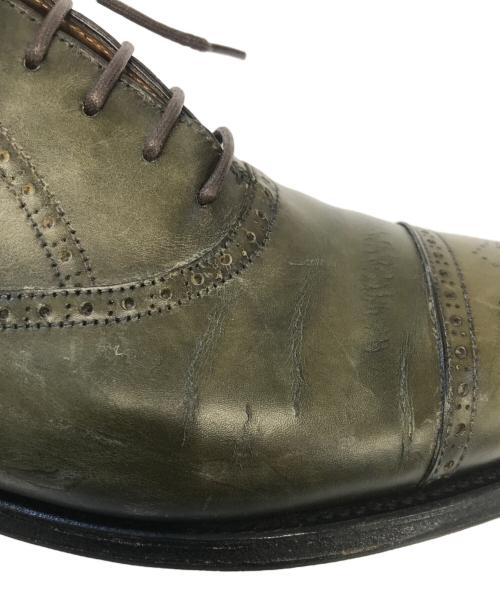 JOHN LOBB（ジョンロブ）JOHN LOBB (ジョンロブ) メダリオンシューズ グリーン サイズ:7 1/2の古着・服飾アイテム