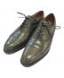 JOHN LOBB（ジョンロブ）の古着「メダリオンシューズ」｜グリーン