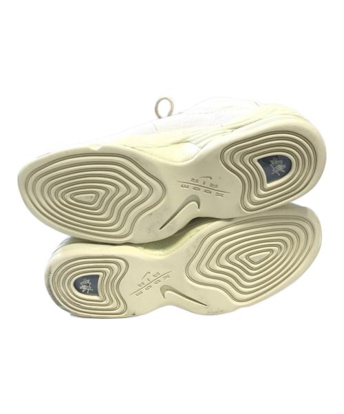 NIKE（ナイキ）NIKE (ナイキ) stussy (ステューシー) Air Penny 2 Fossil アイボリー サイズ:US10/UK9/EUR44/cm28/BR42/CN280(2.5)の古着・服飾アイテム