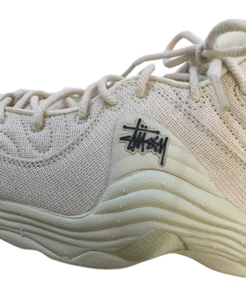 NIKE（ナイキ）NIKE (ナイキ) stussy (ステューシー) Air Penny 2 Fossil アイボリー サイズ:US10/UK9/EUR44/cm28/BR42/CN280(2.5)の古着・服飾アイテム