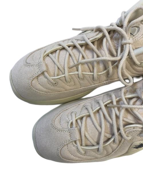 NIKE（ナイキ）NIKE (ナイキ) stussy (ステューシー) Air Penny 2 Fossil アイボリー サイズ:US10/UK9/EUR44/cm28/BR42/CN280(2.5)の古着・服飾アイテム