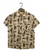 PENNEYSペニーズ）の古着「シアサッカー総柄シャツ」｜ホワイト