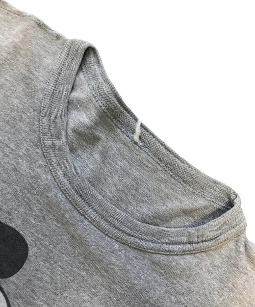 キャラクターTシャツ（キャラクターTシャツ）キャラクターTシャツ (キャラクターTシャツ) Disney(ディズニー) キャラクターTシャツ グレー サイズ:表記なしの古着・服飾アイテム