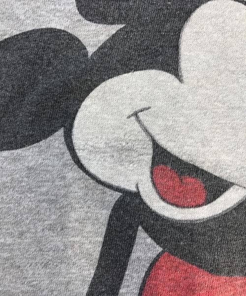 キャラクターTシャツ（キャラクターTシャツ）キャラクターTシャツ (キャラクターTシャツ) Disney(ディズニー) キャラクターTシャツ グレー サイズ:表記なしの古着・服飾アイテム