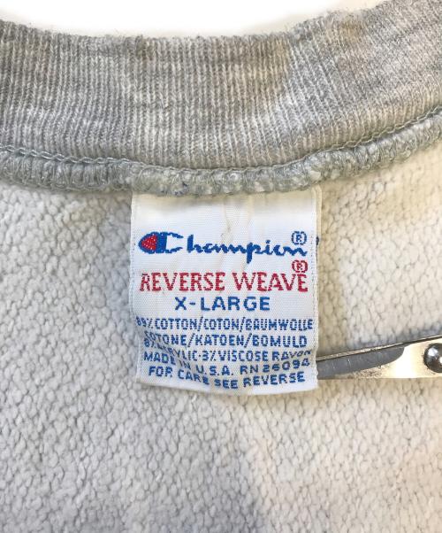Champion（チャンピオン）Champion (チャンピオン) リバースウィーブスウェット グレー サイズ:X‐LARGEの古着・服飾アイテム