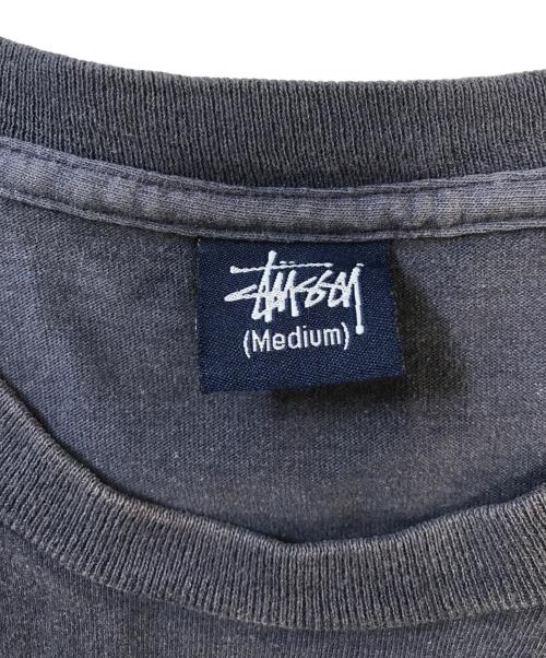 stussy（ステューシー）stussy (ステューシー) プリントTシャツ ネイビー サイズ:Mediumの古着・服飾アイテム