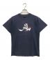 stussy（ステューシー）の古着「プリントTシャツ」｜ネイビー