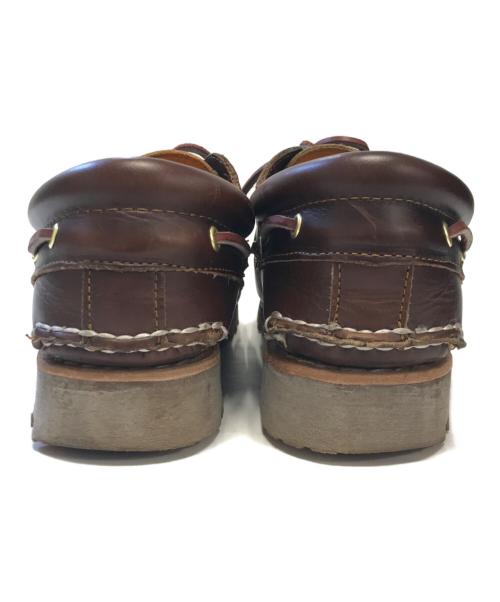 Timberland（ティンバーランド）Timberland (ティンバーランド) Authentics 3 Eye Classic Lug ブラウン サイズ:US9.5W/UK9/EU43.5/JP27.5/MX27.5/CN275(2.5)の古着・服飾アイテム