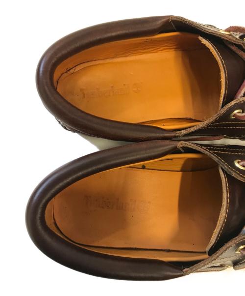 Timberland（ティンバーランド）Timberland (ティンバーランド) Authentics 3 Eye Classic Lug ブラウン サイズ:US9.5W/UK9/EU43.5/JP27.5/MX27.5/CN275(2.5)の古着・服飾アイテム