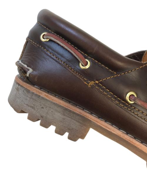 Timberland（ティンバーランド）Timberland (ティンバーランド) Authentics 3 Eye Classic Lug ブラウン サイズ:US9.5W/UK9/EU43.5/JP27.5/MX27.5/CN275(2.5)の古着・服飾アイテム