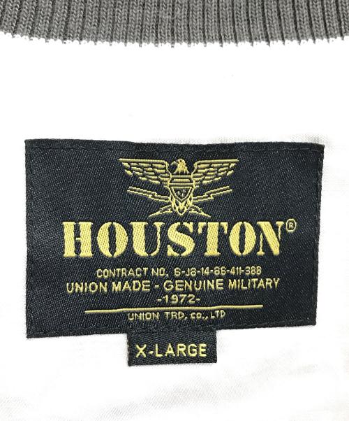 HOUSTON（ヒューストン）HOUSTON (ヒューストン) 別珍スカジャン レッド サイズ:XLの古着・服飾アイテム