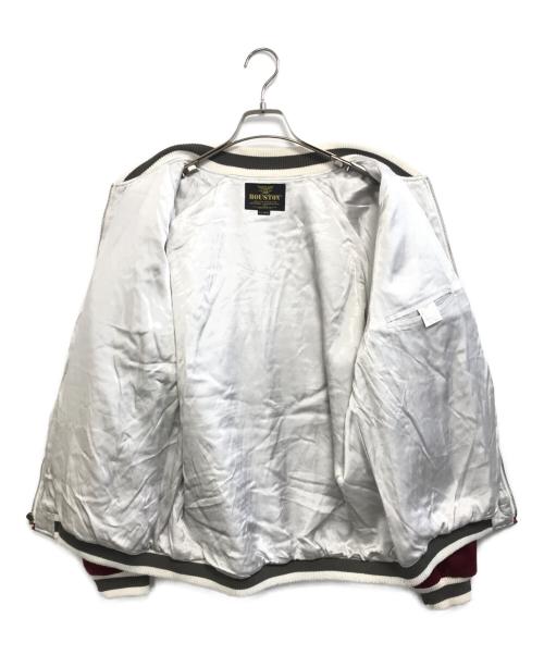 HOUSTON（ヒューストン）HOUSTON (ヒューストン) 別珍スカジャン レッド サイズ:XLの古着・服飾アイテム