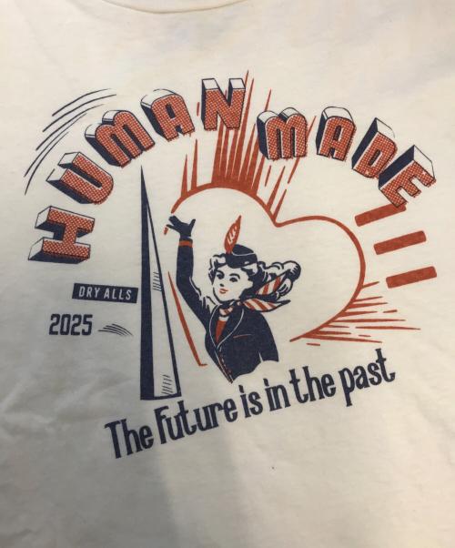 HUMAN MADE（ヒューマンメイド）HUMAN MADE (ヒューマンメイド) GRAPHIC L/S T-SHIRT ホワイト サイズ:Sの古着・服飾アイテム