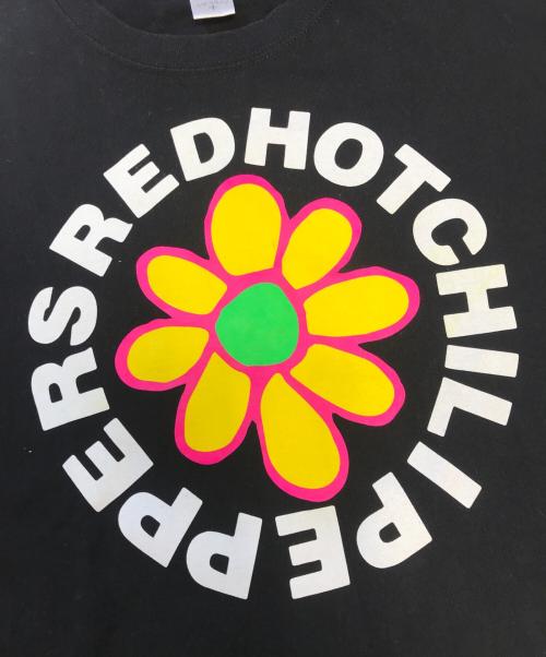 Noah（ノア）Noah (ノア) RED HOT CHILI PEPPERS RHCP FLOWER LOGO TEE ブラック サイズ:Lの古着・服飾アイテム