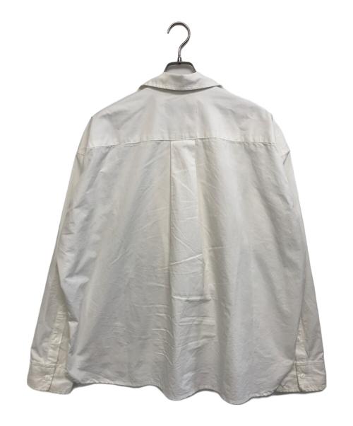 MIHARA YASUHIRO（ミハラヤスヒロ）MIHARA YASUHIRO (ミハラヤスヒロ) Oxford Long-sleeve Shirt Maison ホワイト サイズ:46の古着・服飾アイテム
