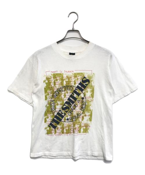 バンドTシャツ（バンドTシャツ）バンドTシャツ (バンドTシャツ) 80s THE SMITTHS(ザ・スミス) バンドTシャツ ホワイト サイズ:Lの古着・服飾アイテム