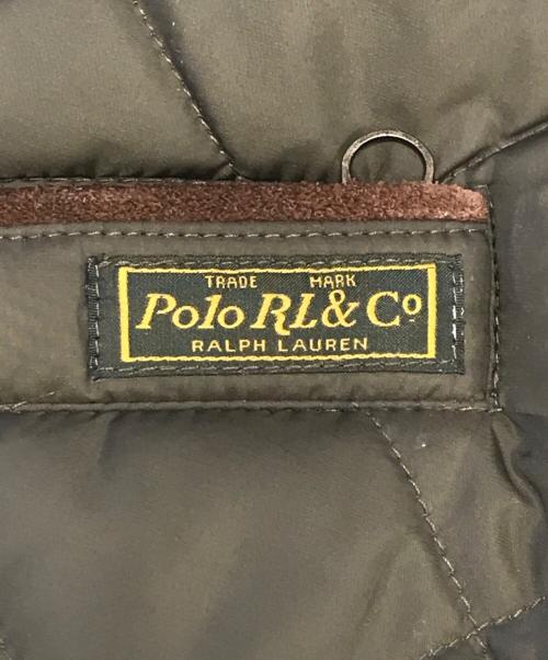 POLO RALPH LAUREN（ポロ・ラルフローレン）POLO RALPH LAUREN (ポロ・ラルフローレン) ダウンベスト オリーブ サイズ:ＸＸＬの古着・服飾アイテム