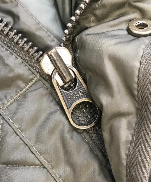 POLO RALPH LAUREN（ポロ・ラルフローレン）POLO RALPH LAUREN (ポロ・ラルフローレン) ダウンベスト オリーブ サイズ:ＸＸＬの古着・服飾アイテム