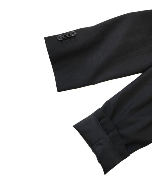 EMPORIO ARMANI（エンポリオ アルマーニ）EMPORIO ARMANI (エンポリオ アルマーニ) T LINE/130S SUPER ブラック サイズ:54の古着・服飾アイテム
