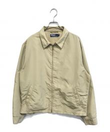 POLO RALPH LAUREN（ポロ・ラルフローレン）の古着「ナイロンスイングトップ」｜カーキ