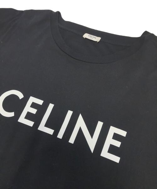 CELINE（セリーヌ）CELINE (セリーヌ) ルーズTシャツ ブラック サイズ:XXLの古着・服飾アイテム